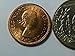Stampbank 1955 GB George VI British Farthing Coin for Collectors / Almost Uncirculated / AU