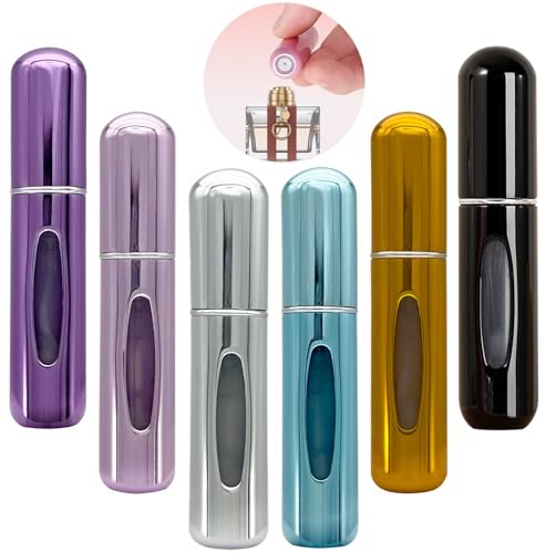 Ybaoo Refillable Perfume Bottle Travel - 6 Pcs 5ml...