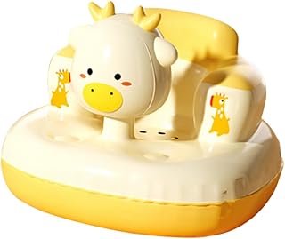 BESPORTBLE Cadeira De Jantar Inflável Assento De Chão Assento De Carro De Viagem Brinquedos Musicais Para Crianças Brinquedo De Banho Piscina Flutuador Bebê Inflável Pvc Cadeira Inflável