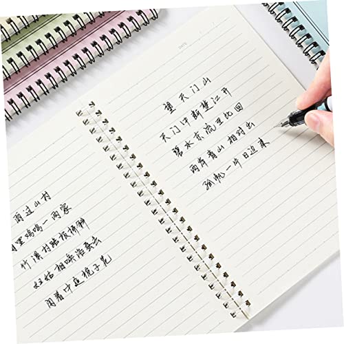 Bloc-notes pratique et carnet de notes à spirale avec couverture simple