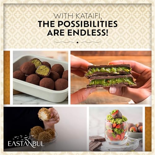 Image of Eastanbul Baked Kataifi, Kadayif, Toasted Katafi, Extra Crunchy, 6oz