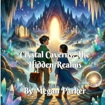 Paperback The Crystal Caverns: The Hidden Realms: Fantasy, Fairy, Magic, Heroes, Adventure, Mystery Book