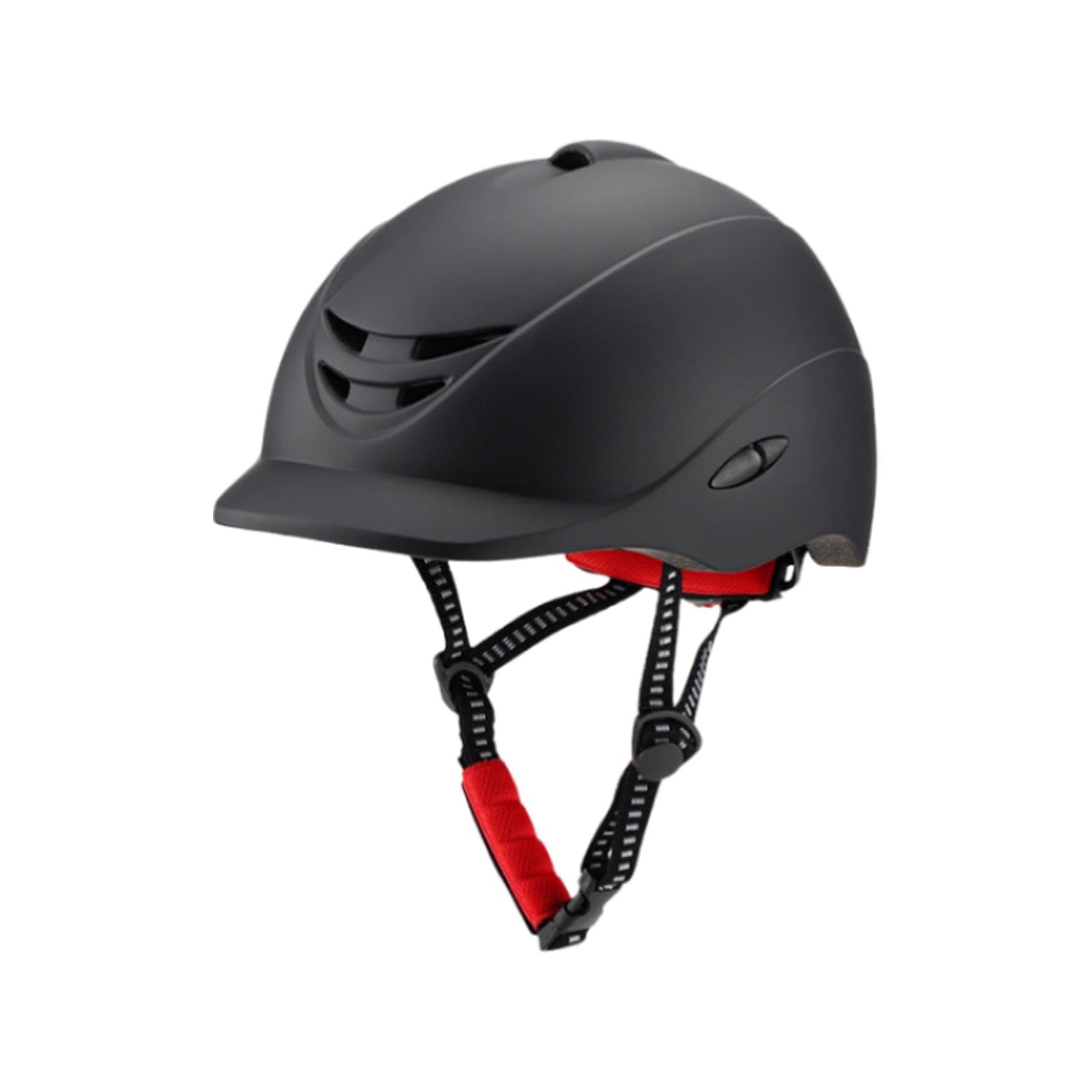 Colcolo Casco Ecuestre, Casco de equitación, Equipamiento Compacto para Caballos con Visera extraíble