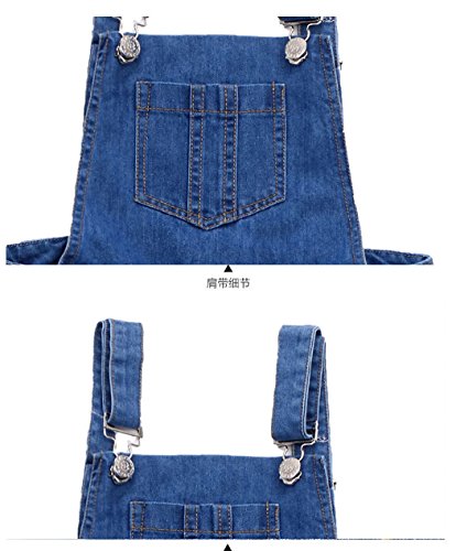 Image of KIDSCOOL SPACE Girls Denim Skirts,Little Big Girls Soft Stretchy Jeans Overall Dress