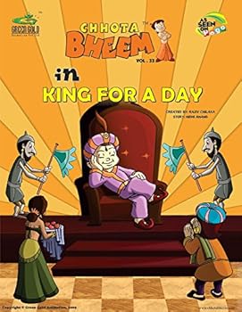 Paperback Chhota Bheem in King For a Day vol 33 Book