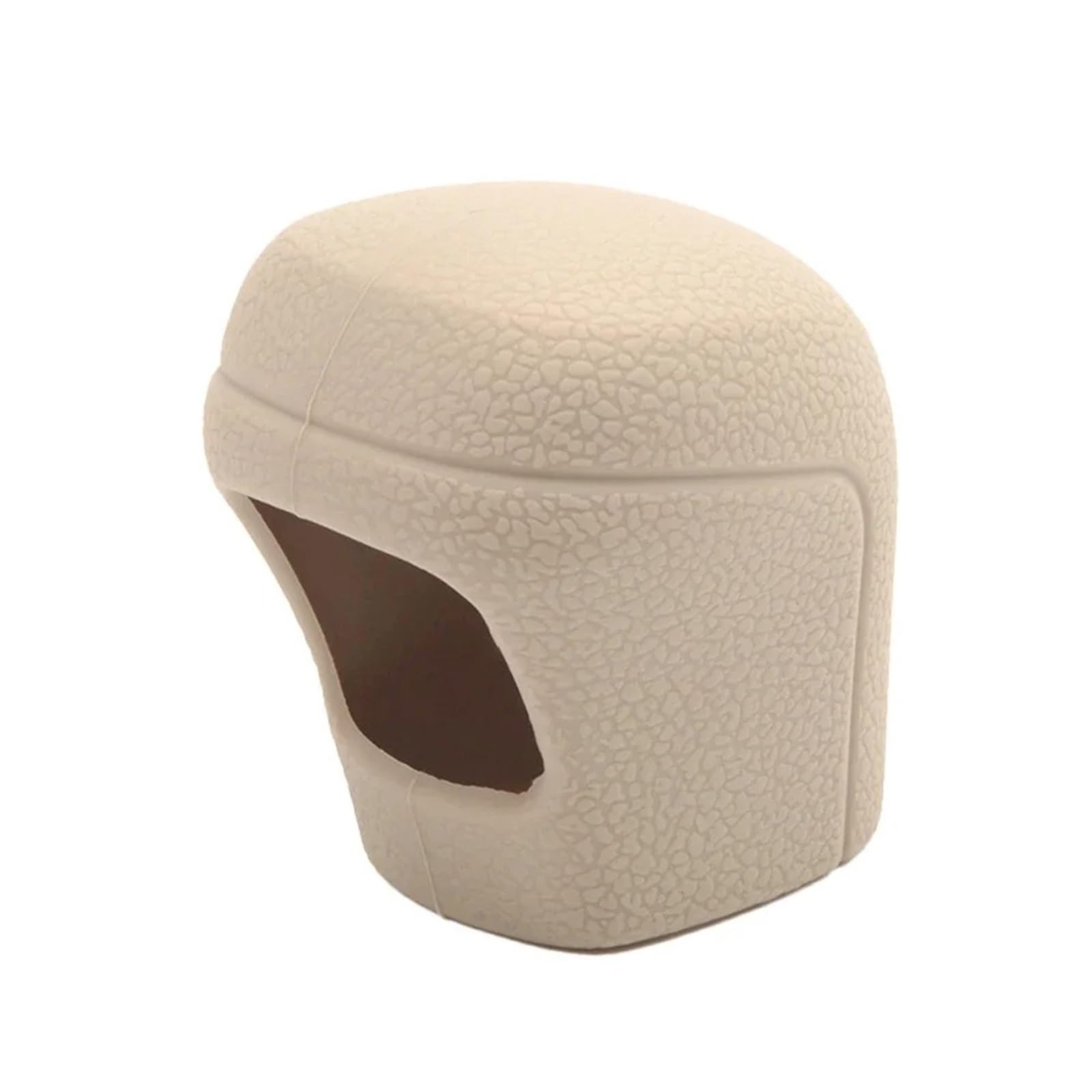 DWTNMEX Gear Shift Knob for Toyota for Corolla for Thunder for Camry Car Manual Gear Head Shift Collars Knob Grips Cover Silicone(Beige)