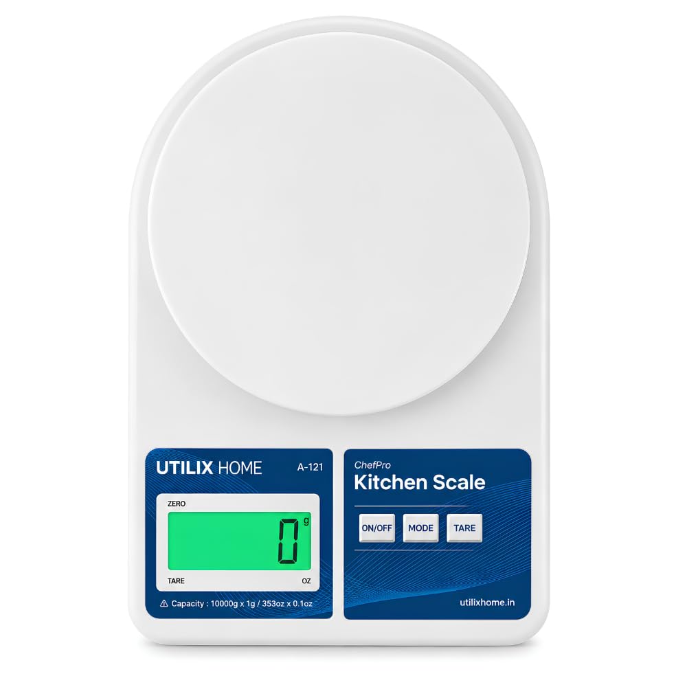 K1 Series Digital Weighing Machine/Scale (10kg, 1g accuracy) High Precision Scale for Food with Large LCD Display-image-15