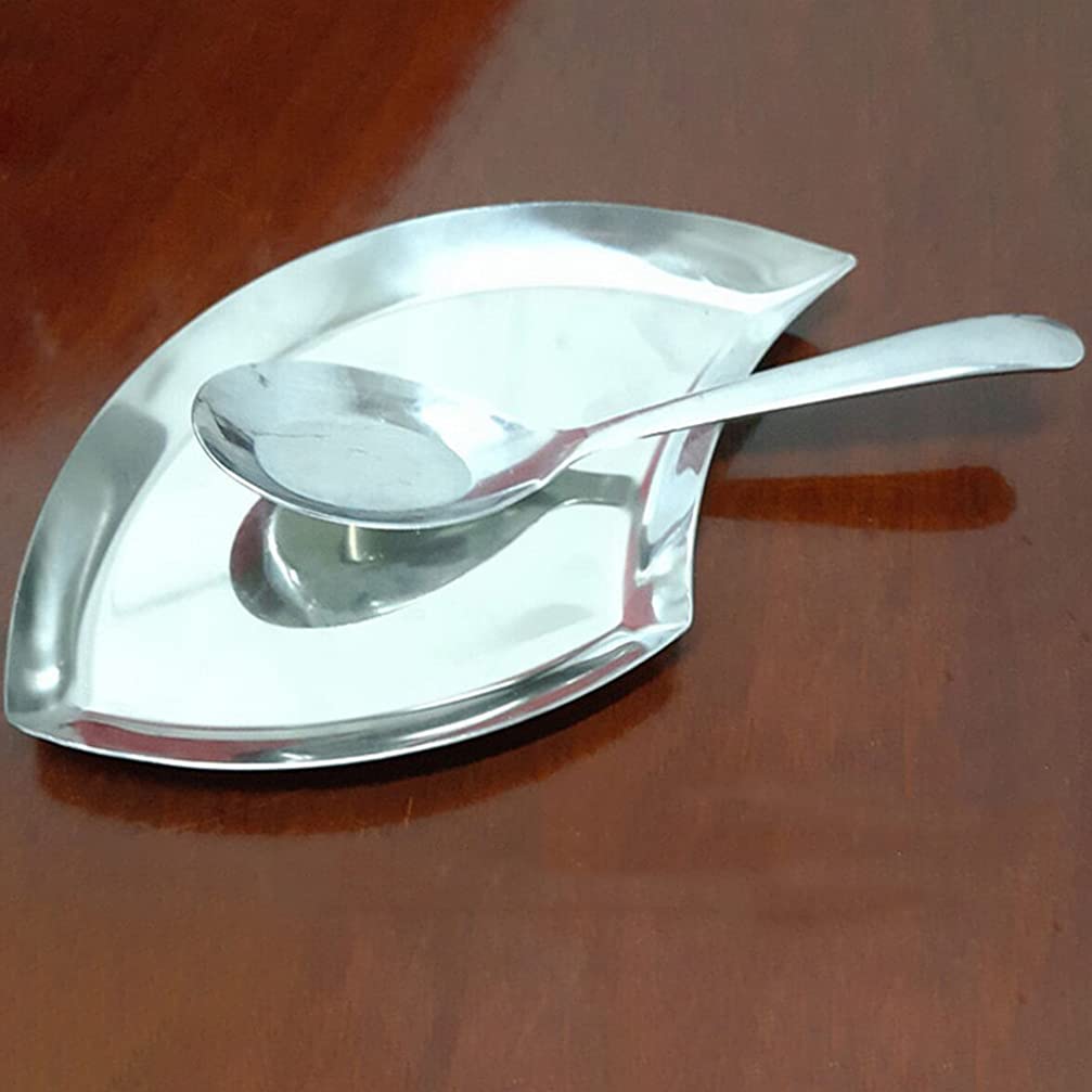 Talerze na przekąski ze stali nierdzewnej, 2 szt. mini spodków do przystawek, miski do maczania, talerze deserowe do domowej kuchni lub restauracji, trwałe i łatwe do czyszczenia