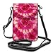 Produktbild x 7,6 Zoll Einkaufen Senden Love_992 Tragbar, One-Shoulder hängen Sehr praktisch, schön und elegant, glänzend Augen Kleine Handy-Geldbörse 4,9 x 7,6 Zoll