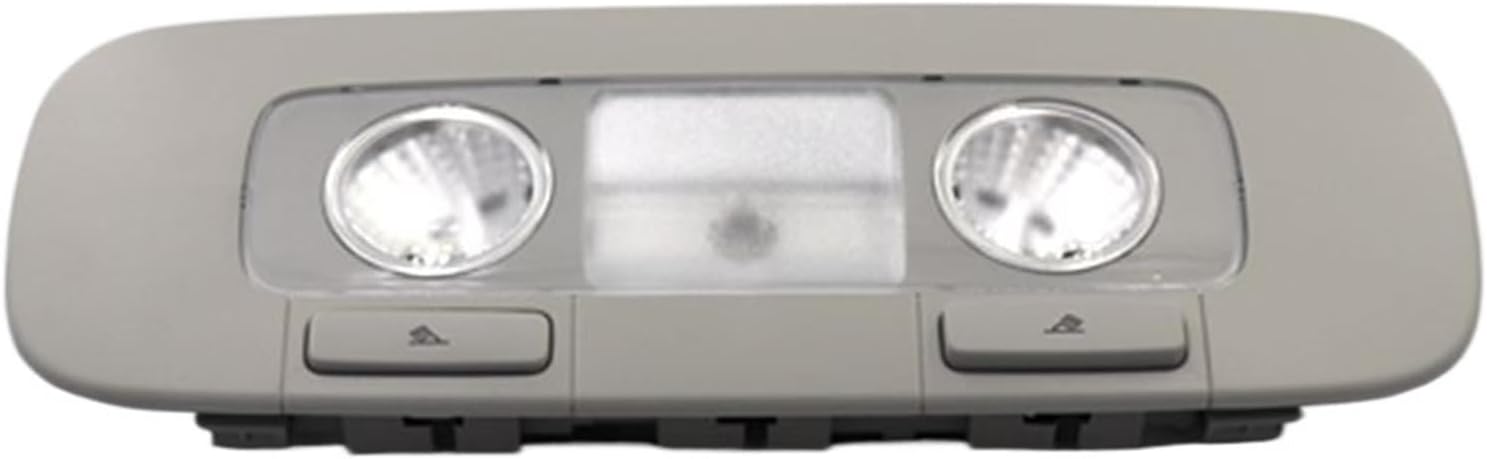1KD947291A Car Rear Reading Lamp Indoor Light Compatible For VW Golf 2006-2011 MK5 Passat/Jetta 2005-2010 CC 2010-2013(Grey)