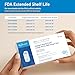 Healgen Rapid Check COVID-19, Flu A&B Antigen Test Kit, The First FDA Authorized OTC 3-in-1 Flu & COVID Home Test, Easy to Read Dual Windows, Results in 15 Mins, 18-Month Shelf Life, 1 Test