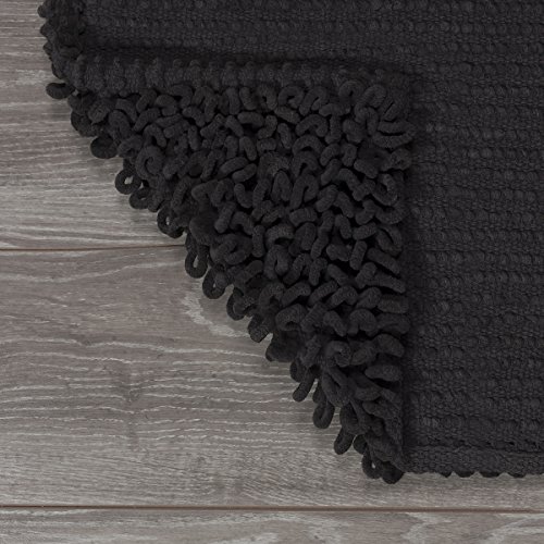 Sealskin Twist Badmat, Microfiber, 60x120 cm, Antraciet - Image 3