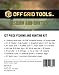 Off Grid Tools Fishing and Hunting Kit, 127 Pieces – Outdoor Survival Kit, Resealable Waterproof Bag, Includes Survival Information Sheet, Tactical Gear & Accessories