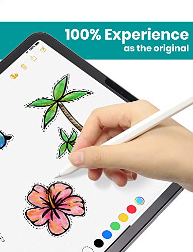 Klearlook Replacement Tip for (i) Pad Pencil [2 Pack] Sensitive iPencil Nibs Extra Stylus Pen Tips for (i) Pad Pencil 1st and 2nd Generation (i) Pad Air/Mini/Pro Series, Screen Protector Supported - Thumbnail 6