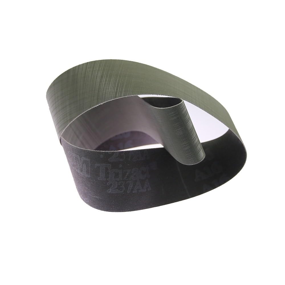 533/686/915/1220/1600/1829/2000 * 50 mm Schleifband for Schleifen und Polieren von Edelstahl und Hartmetall, 1 Stück (Farbe: Rot P240, Größe: 1220 x 50 mm)(Dry P1200,2000x50mm)