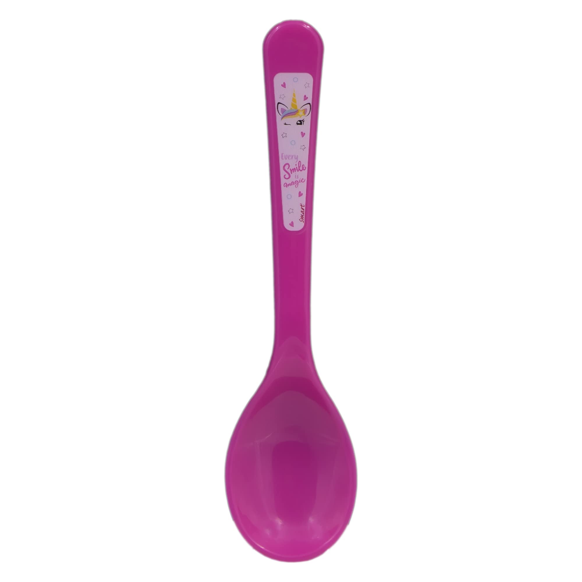 Unicorn Smile Set Colazione Per Bambini - 3 Pezzi Con Tazza Scodella E Cucchiaio Tema A 504163 - 11