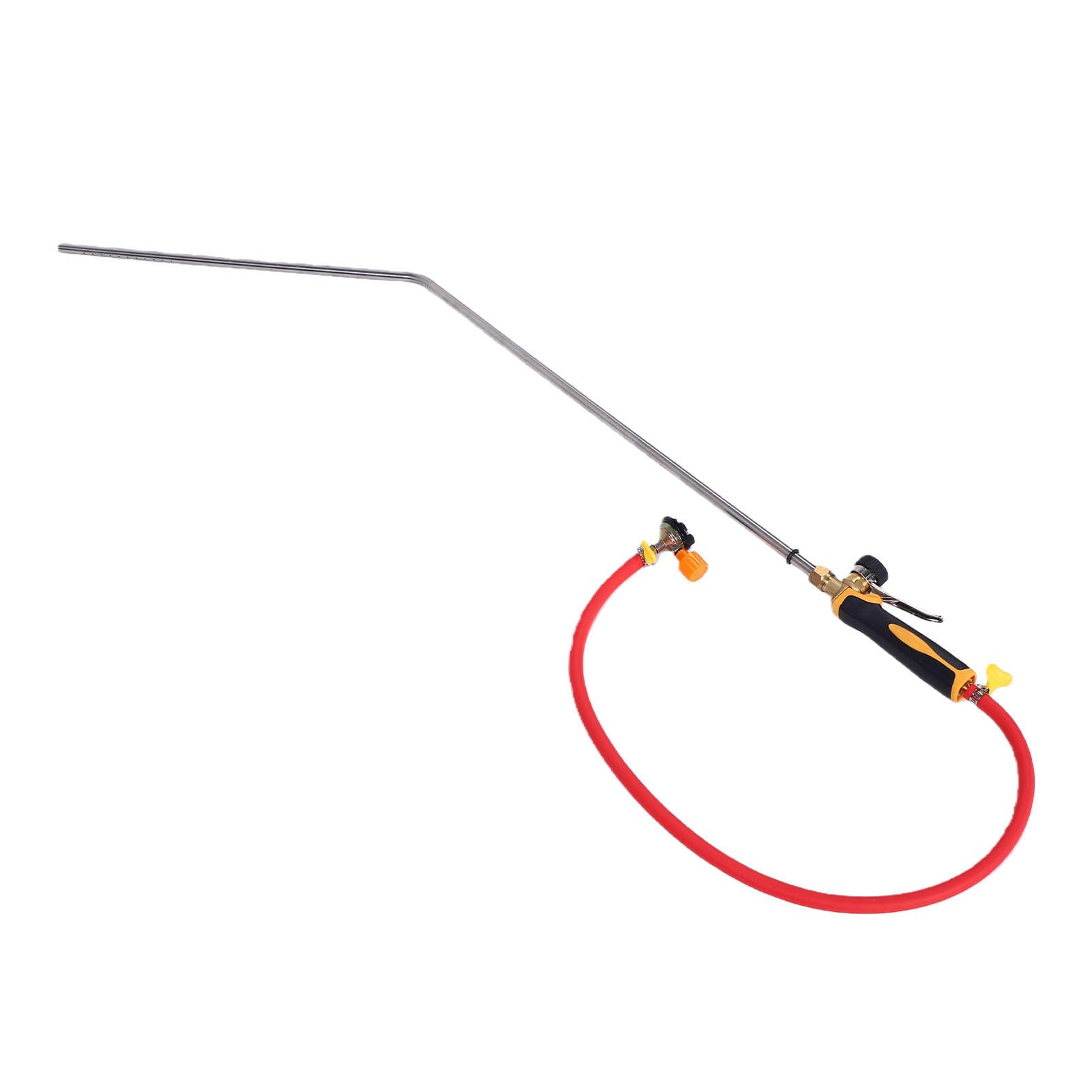 GLOGLOW Artykuły do ​​pielęgnacji Zwierząt Gospodarskich Palnik Gazowy Wygięta Różdżka 96 Cm Rura 8 Mm Uchwyt Silikonowy Ciśnienie 40 Kg dla Gospodarstw Mlecznych Pielęgnacja Wymion Bydła