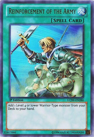 YU-GI-OH! - Refuerzo del Ejército (LCJW-EN286) - Colección legendaria 4 Joey's World - 1 Edición - Ultra Rare