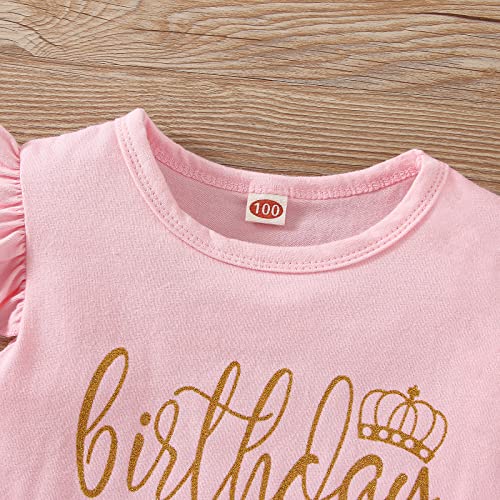 Toddler Kids Baby Girls Birthday Princess Outfits Dress Vest Tank Top Dot Mesh Tutu Skirt4