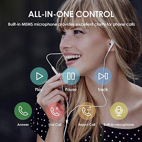 USB C Headphones for iPhone 17/16/15 Pro Max,Type C Earbuds Wired Earphones - image 4