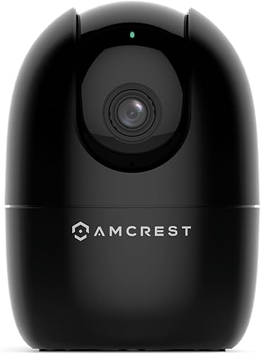 Amcrest Cámara WiFi 1080P para interiores, cámara de niñera, cámara de perro, monitor de sonido y bebé, detección de seres humanos y mascotas,