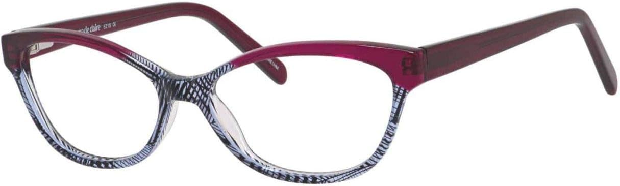 Marie Claire MC6215 Women's Reading Glasses Burgundy/Red/Brown 55mm +0.25 Power