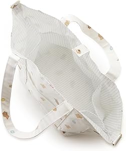 Amazon.co.jp: シリアルベア柄ママバッグ PWGB244749OWHTF : ファッション