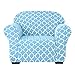 SU SUBRTEX - Copridivano elasticizzato morbido 1 pezzo stampato nuvola lavabile copre mobili sedia protezione divano elastico per bambini/cani (sedia, celeste), VCUKSBTSFT003YDB0S
