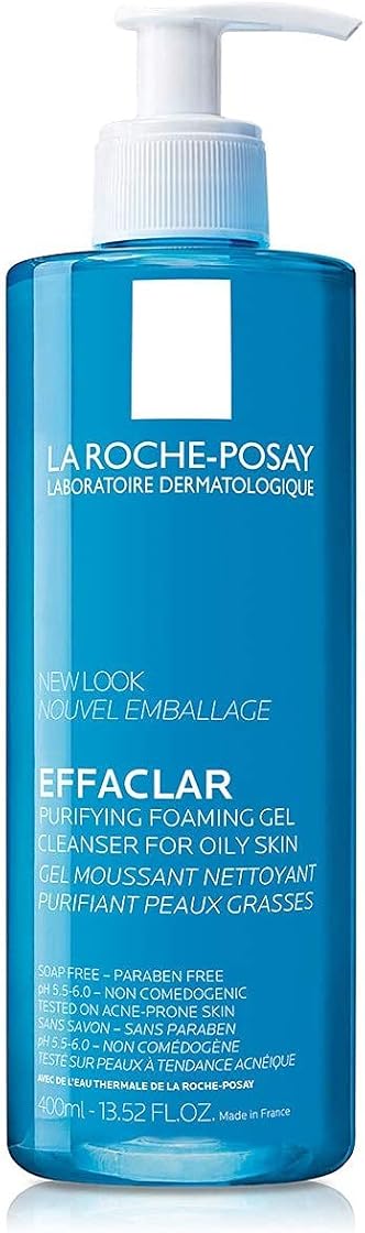 Purificatore per pelle grassi la roche posay effaclar gel mousse 400ml