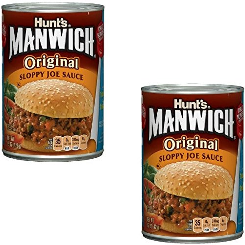Hunt s Manwich Original Sloppy Joe Sauce 15 oz (Pack of 2)