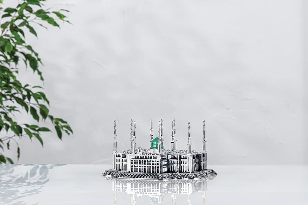 LaModaHome Whirling Dervish VAV Design Islamic Gift in Silver Color for Home