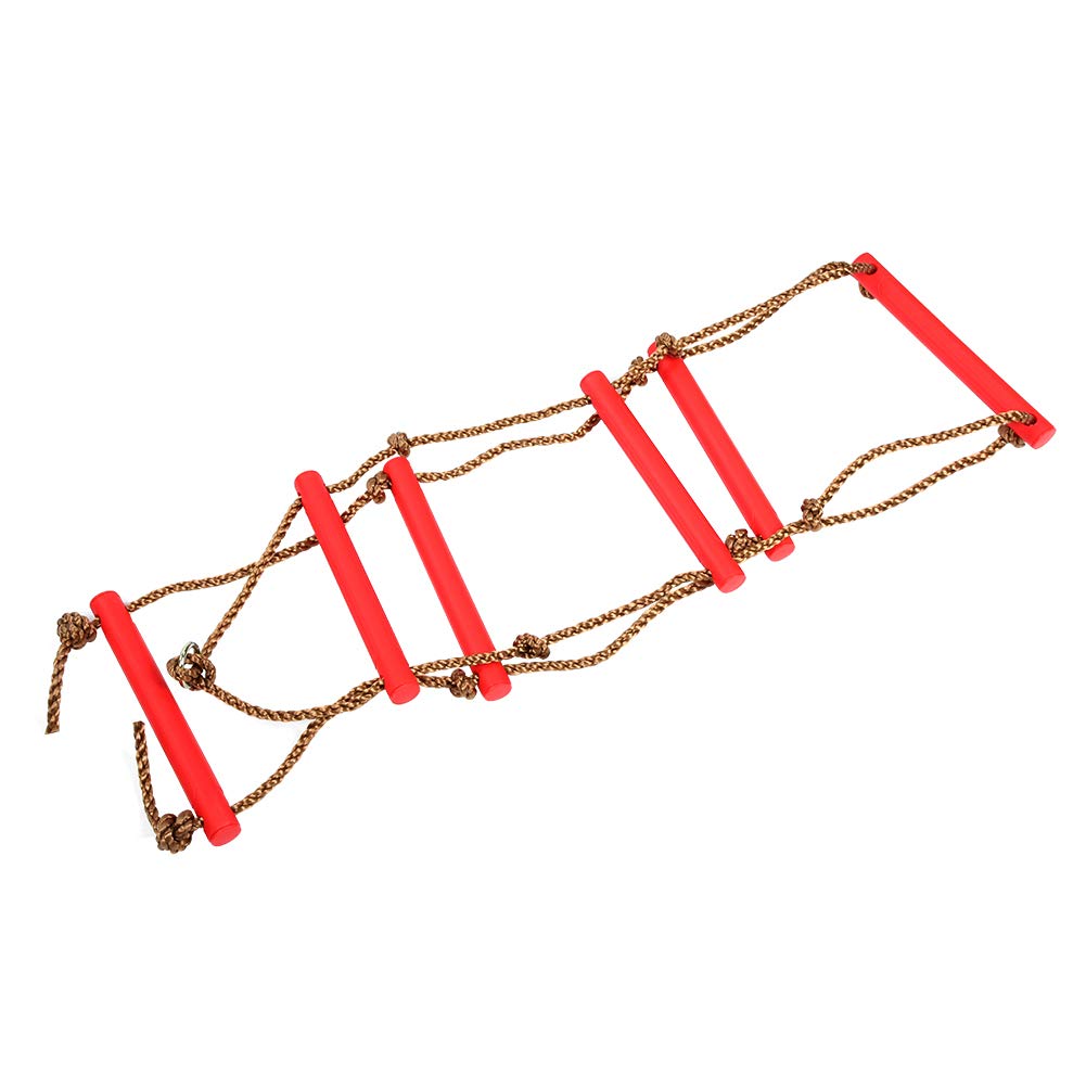 Escalera de escalada para niños EMUKOEP, equipo de ejercicio de plástico seguro de 78,7 pulgadas