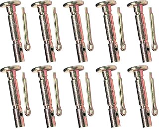 MTD 738-04124 738-04124A Shear Pins for Cub Cadet Troy-Bilt, Snowblowers (Pack of 10)