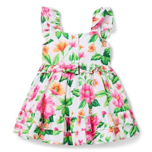 Janie and Jack Girls Multi Floral Dress (Toddler/Little Big Kid)2