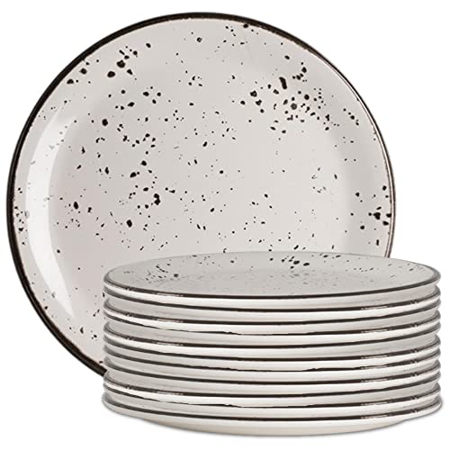 Steelite Creations Melamine Small Snack Plates, Heavy Duty Break ...