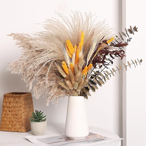 Ramo Rústico de Flores Secas Boho Otoño para Decoración miniatura 4