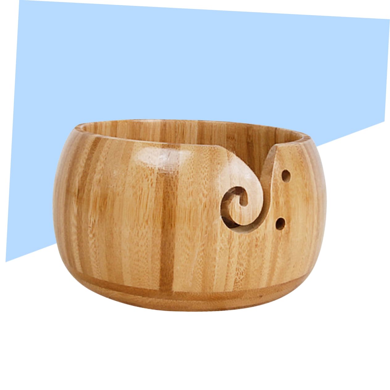 Contenitore Per Filati in Legno Contenitore Per Lana Ciotola Per Uncinetto Accessorio Per Maglieria