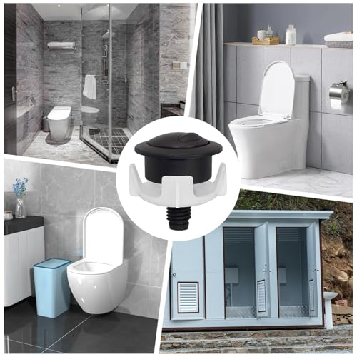 Bouton poussoir pour réservoir de chasse d'eau double rinçage moderne - 5