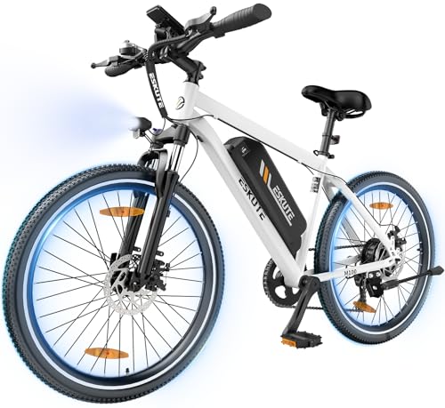 ESKUTE M100 E Bike Herren Damen, E-Mountainbike Elektrofahrrad 27.5 Zoll...