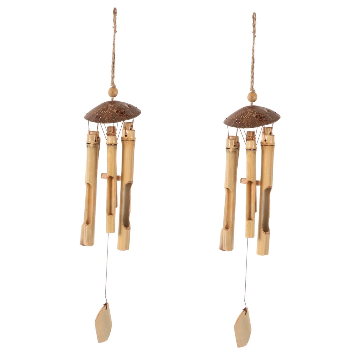 Décoration extérieur suspendu pour jardin UPKOCH avec carillon zen