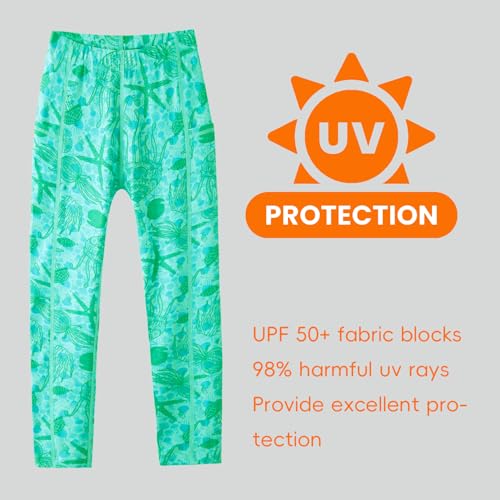Image of UPF 50+ Kid's Swim Pants Swim Leggings for Boys and Girls Sun Protective
