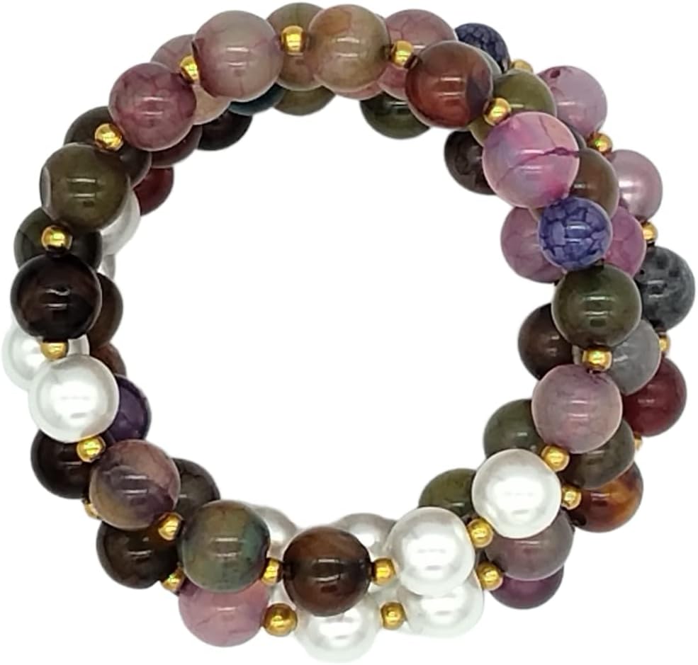 Memory wire bracelet/Beaded bracelet/Gemstone/wrap Bracelet