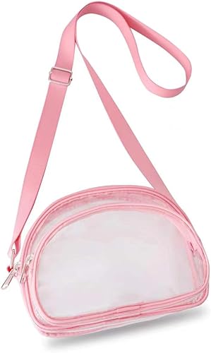 Miniatura 4 de Higuyst Mini Clear Purse Stadium Approved, Small Clear Bags for Concert Festival Sports Events
