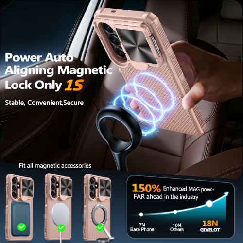 Image of Magnetic for Samsung Galaxy S26 Case with Slide Camera Cover