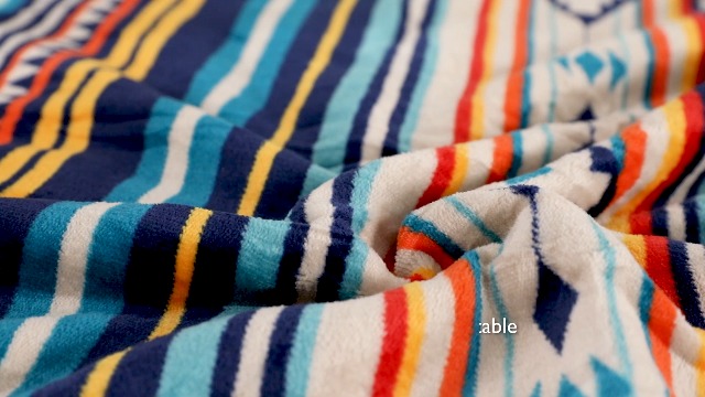 Qucover - Plaid Polaire 125x150cm Réversible Sherpa - Doux Et Chaud Anti-poils !