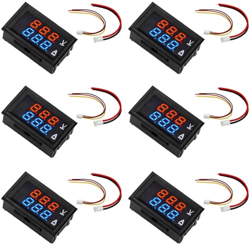 Voltmètre ampèremètre avec fils pour corriger les chutes de tension DC 100V 10A