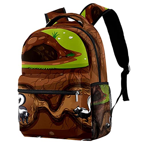 Petit sac à dos mouffette idéal pour les sorties scolaires des enfants