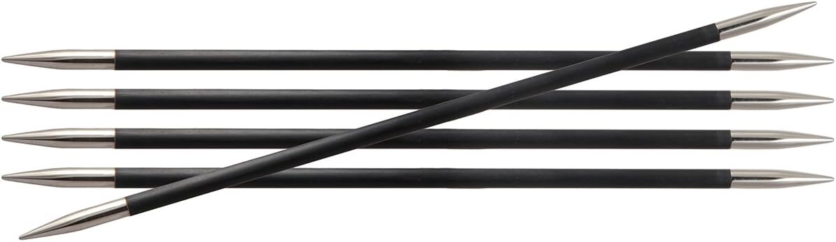 Knitter's Pride KP110120 00000/1mm Karbonz Double Pointed Needles, 8