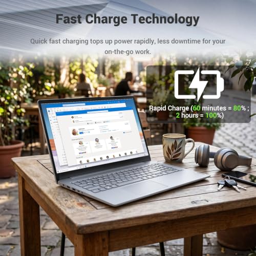 Image of Lenovo V-Series 15.6 inch Business Laptop, AMD Ryzen 7 170, 16GB DDR5,1TB SSD