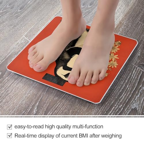 Báscula digital para baño con plataforma de vidrio templado miniatura 5